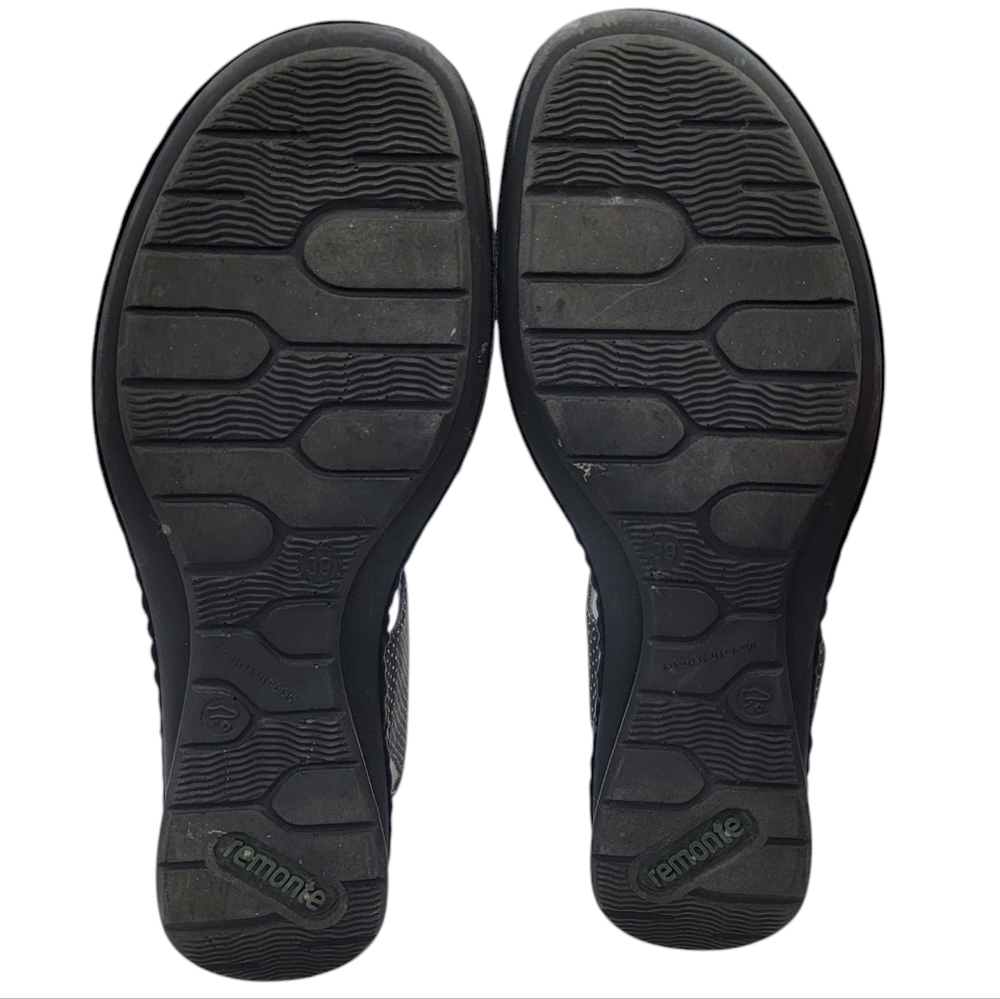 Remonte Black White Dot Comfort Sandals Strappy Cushioned Women’s Size 8… - Picture 7 of 16